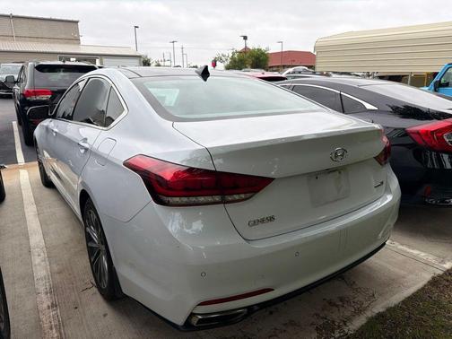 Casablanca White 2016 Hyundai Genesis 3.8