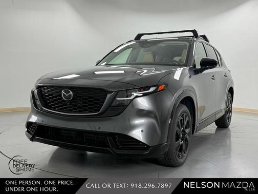 Machine Gray Metallic 2026 Mazda CX-5 Premium Plus