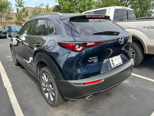 Deep Crystal Blue Mica 2025 Mazda CX-30 Premium Package