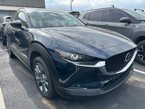Deep Crystal Blue Mica 2025 Mazda CX-30 Premium Package