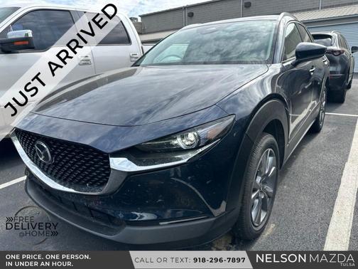 Deep Crystal Blue Mica 2025 Mazda CX-30 Premium Package