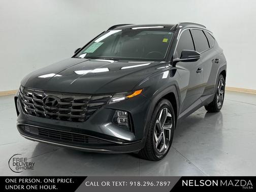 Portofino Gray 2022 Hyundai TUCSON Limited