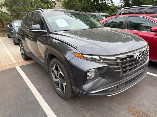 Portofino Gray 2022 Hyundai TUCSON Limited