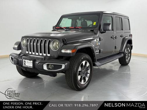 Granite Crystal Clearcoat Metallic 2022 Jeep Wrangler Unlimited Sahara
