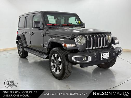 Granite Crystal Clearcoat Metallic 2022 Jeep Wrangler Unlimited Sahara