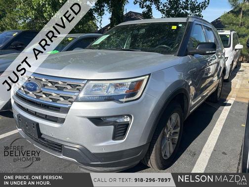 Ingot Silver 2018 Ford Explorer XLT