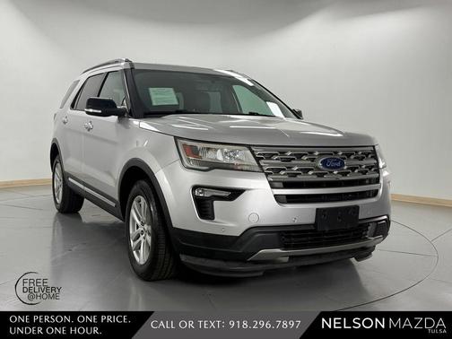 Ingot Silver 2018 Ford Explorer XLT