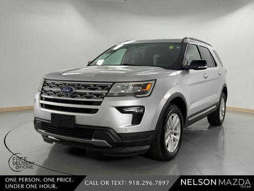 Ingot Silver 2018 Ford Explorer XLT