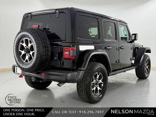 Black Clearcoat 2021 Jeep Wrangler Unlimited Rubicon