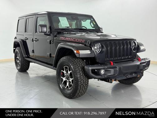 Black Clearcoat 2021 Jeep Wrangler Unlimited Rubicon