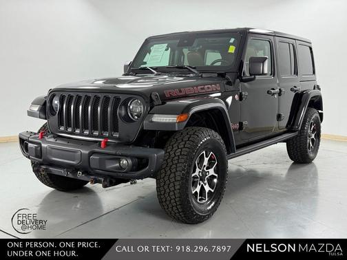Black Clearcoat 2021 Jeep Wrangler Unlimited Rubicon