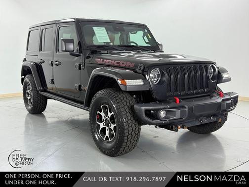 Black Clearcoat 2021 Jeep Wrangler Unlimited Rubicon