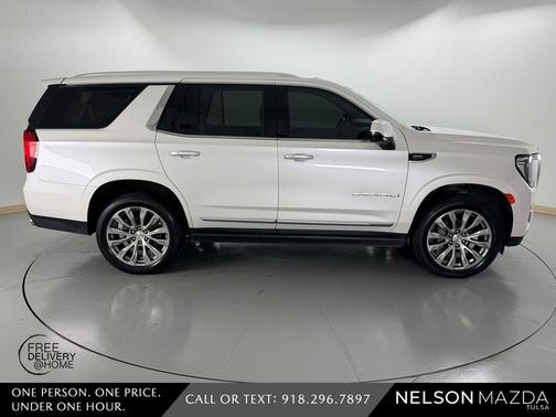 White Frost Tri-Coat 2021 GMC Yukon Denali