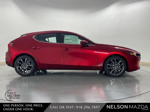 Soul Red Crystal Metallic 2026 Mazda Mazda3 FWD w/Preferred Package