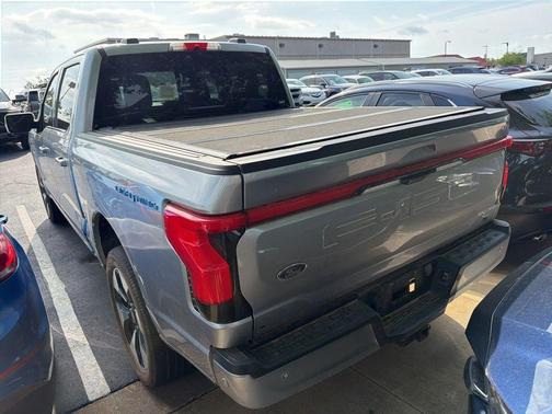 Silver Metallic 2023 Ford F-150 Lightning Platinum