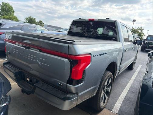 Silver Metallic 2023 Ford F-150 Lightning Platinum