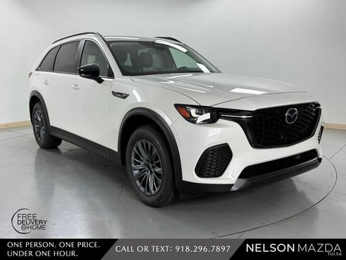 Rhodium White Premium 2026 Mazda CX-70 PHEV SC