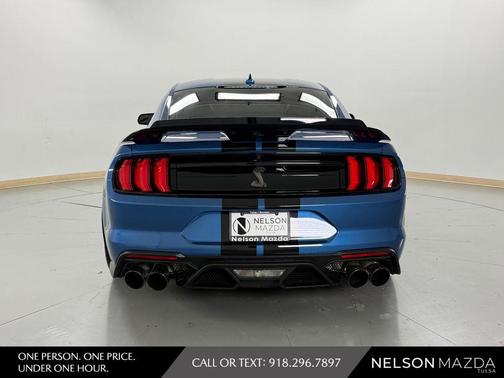 Blue Metallic 2021 Ford Shelby GT500 Base