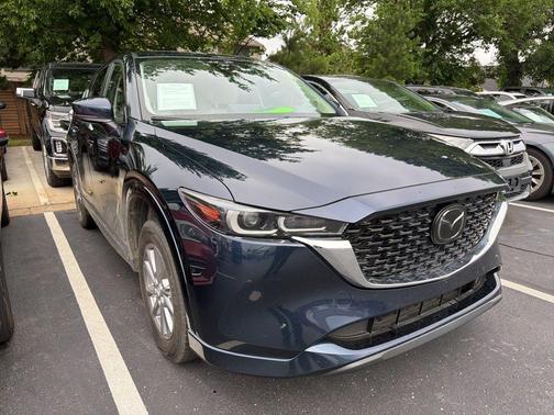 Deep Crystal Blue Mica 2024 Mazda CX-5 Preferred