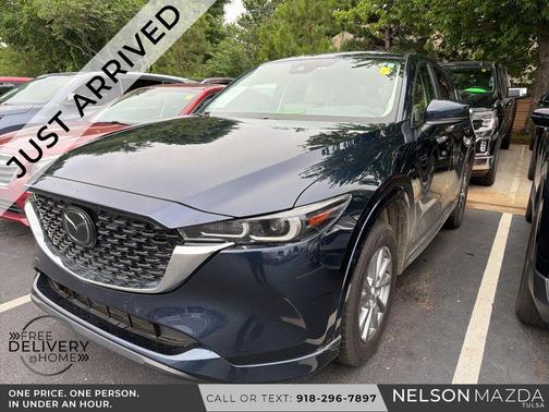 Deep Crystal Blue Mica 2024 Mazda CX-5 Preferred