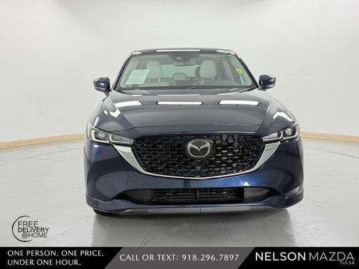 Deep Crystal Blue Mica 2024 Mazda CX-5 Preferred