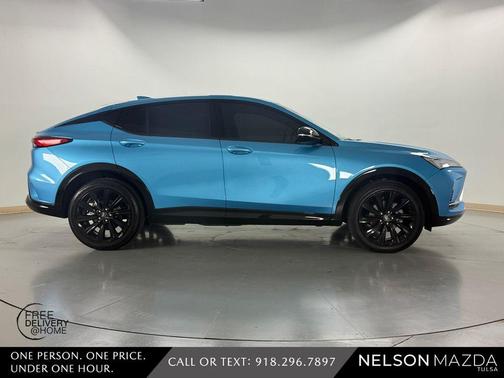 Aquamarine Blue Metallic 2025 Buick Envista Sport Touring