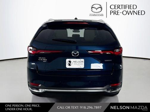 Deep Crystal Blue Mica 2026 Mazda CX-90 Premium Plus
