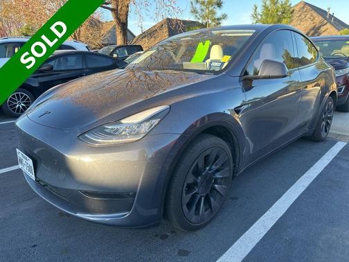 Gray 2023 Tesla Model Y Long Range