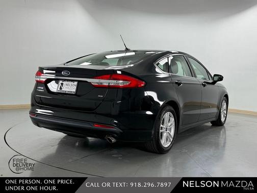 Shadow Black 2018 Ford Fusion SE