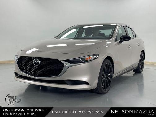 Platinum Quartz Metallic 2026 Mazda Mazda3 FWD w/Select Package