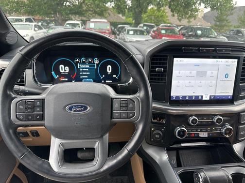 Red Metallic 2022 Ford F-150 Lariat