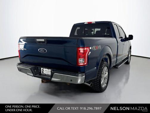 Blue 2016 Ford F-150 XLT
