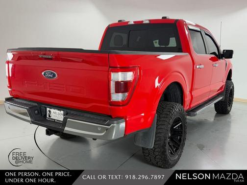 Race Red 2021 Ford F-150 Lariat