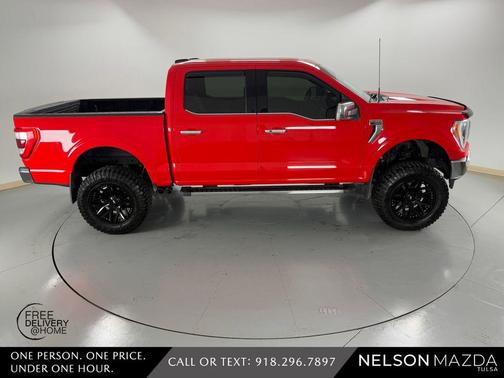 Race Red 2021 Ford F-150 Lariat