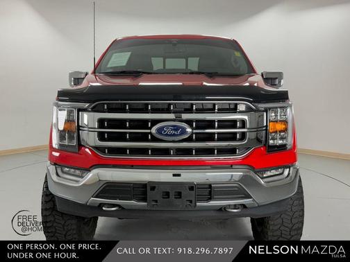 Race Red 2021 Ford F-150 Lariat