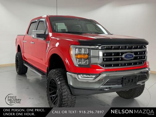 Race Red 2021 Ford F-150 Lariat