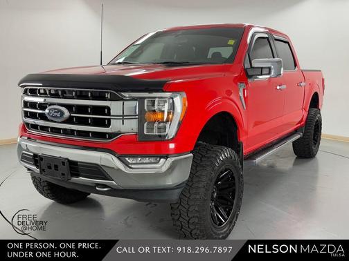 Race Red 2021 Ford F-150 Lariat