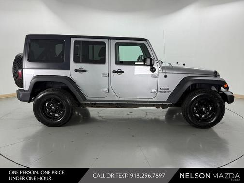 Billet Silver Metallic Clearcoat 2017 Jeep Wrangler Unlimited Sport