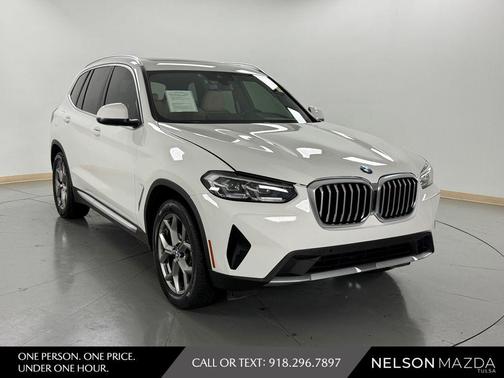 Alpine White 2022 BMW X3 xDrive30i