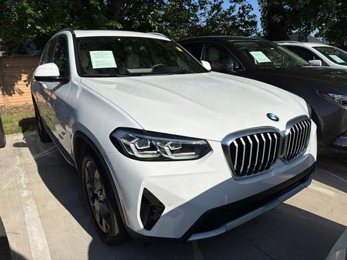 Alpine White 2022 BMW X3 xDrive30i