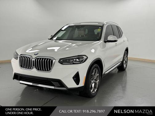 Alpine White 2022 BMW X3 xDrive30i
