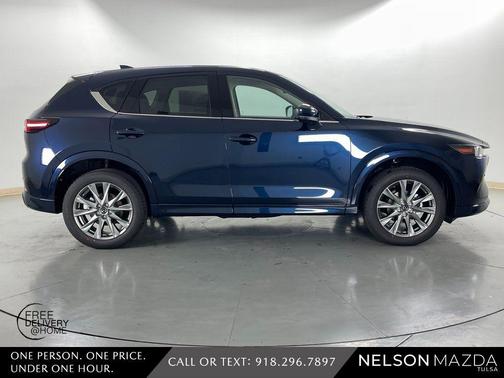 Deep Crystal Blue Mica 2025 Mazda CX-5 2.5 S Premium Plus Package