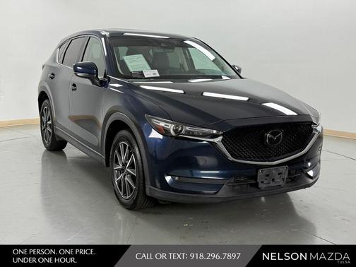 Deep Crystal Blue Mica 2018 Mazda CX-5 Grand Touring