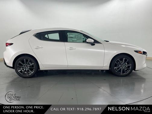 Snowflake White Pearl 2026 Mazda Mazda3 FWD w/Preferred Package