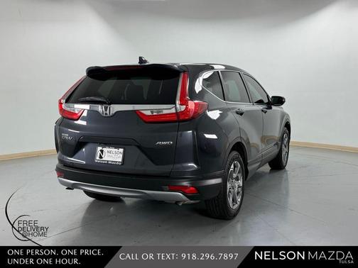 Gray 2017 Honda CR-V EX-L