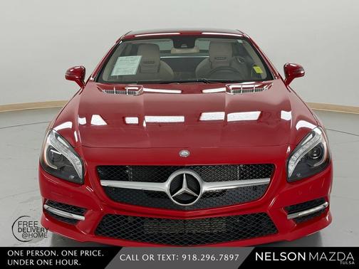 Red 2013 Mercedes-Benz SL-Class SL 550