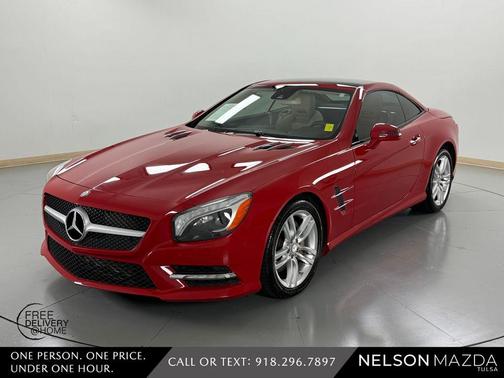 Red 2013 Mercedes-Benz SL-Class SL 550