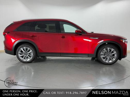 Soul Red Crystal Metallic 2026 Mazda CX-90 PHEV Preferred