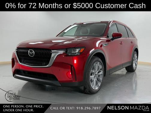 Soul Red Crystal Metallic 2026 Mazda CX-90 PHEV Preferred