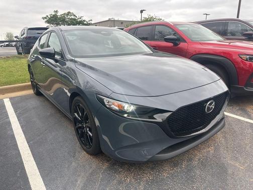 Polymetal Gray Metallic 2025 Mazda Mazda3 2.5 S Carbon Edition